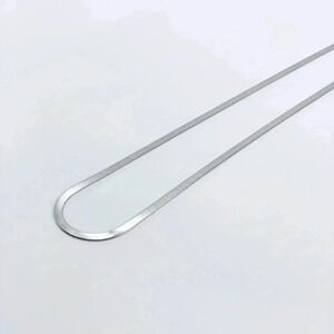 2.5mm Dainty Gold  Snake Chain Necklace Stainless Steel Chain Layering